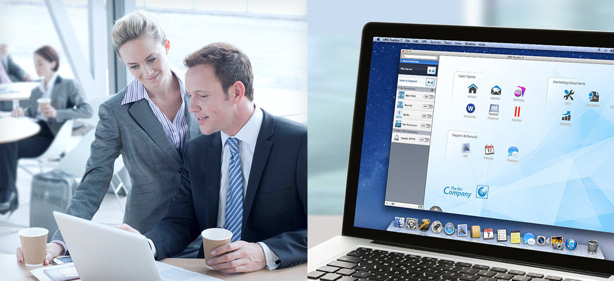 VPN Tracker license management dashboard  VPN scenarios for business
